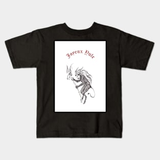 Krampus + "Joyeux Yule" Kids T-Shirt